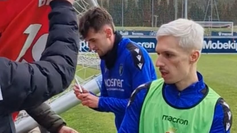 Bryan Zaragoza con su nuevo look para su regreso en Osasuna