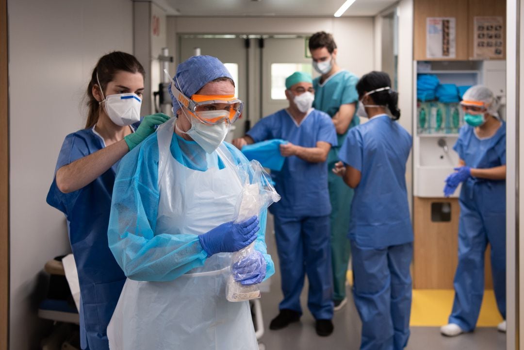 Interior d&#039;un hospital. 