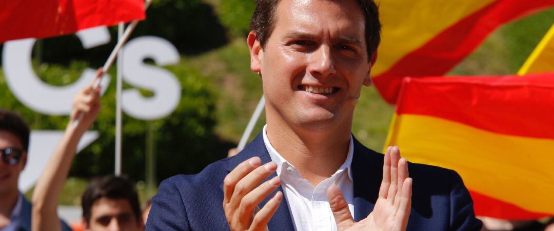 Encuentro Ciudadano en Zaragoza (Aragón) con el presidente de Ciudadanos, Albert Rivera