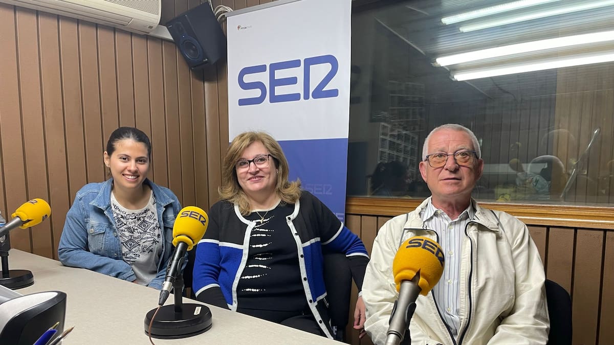 Ana Gracia Ortega, Virtu García y Mario Ibáñez