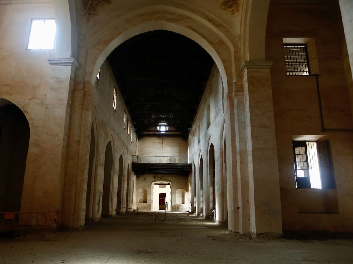 Avanza la rehabilitación del convento de la Trinidad de Málaga