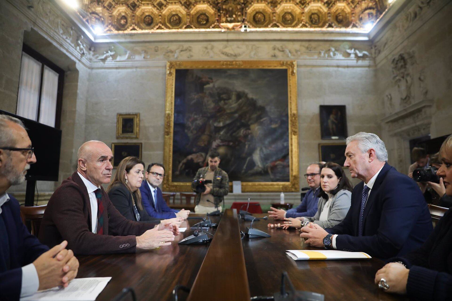 Reunión entre Muñoz y Cs para el presupuesto municipal de 2023/María José López