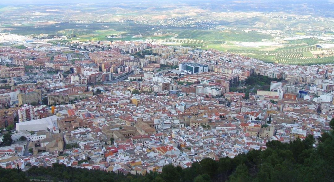 Panorámica de Jaén capital.