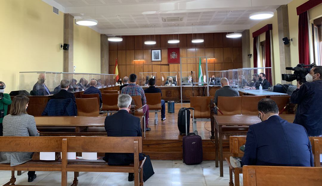 Vista general de la primera jornada del juicio por el Caso Matinsreg que tuvo lugar el pasado, 5 de abril.