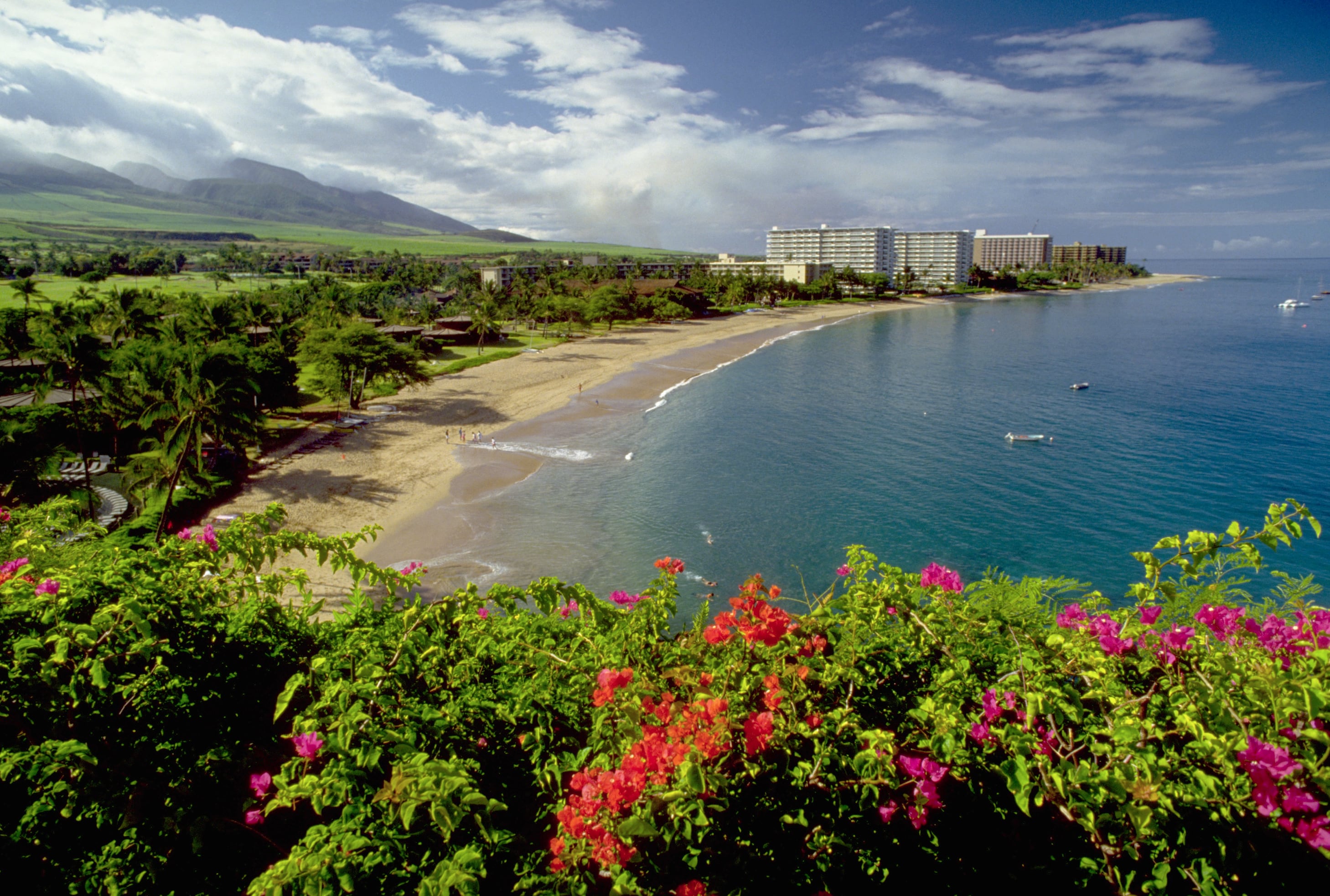 Ka’anapali Beach está en Maui (Hawai)