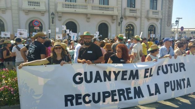 Marxa a la Punta contra la ZAL