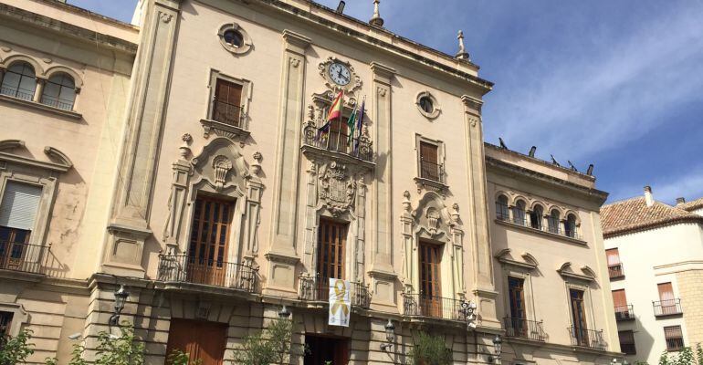 Fachada del Ayuntamiento de Jaén