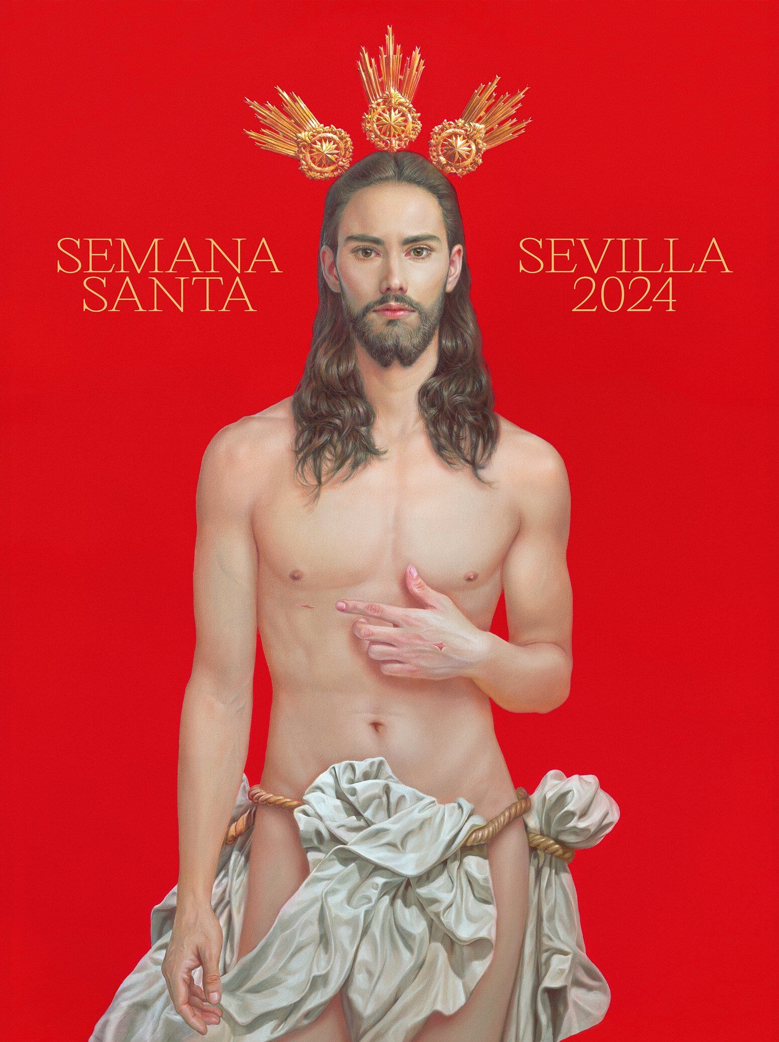 Cartel de la Semana Santa de Sevilla 2024