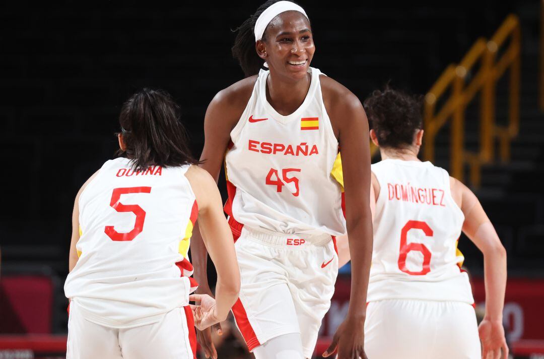 Gran victoria del equipo femenino de baloncesto ante Serbia.