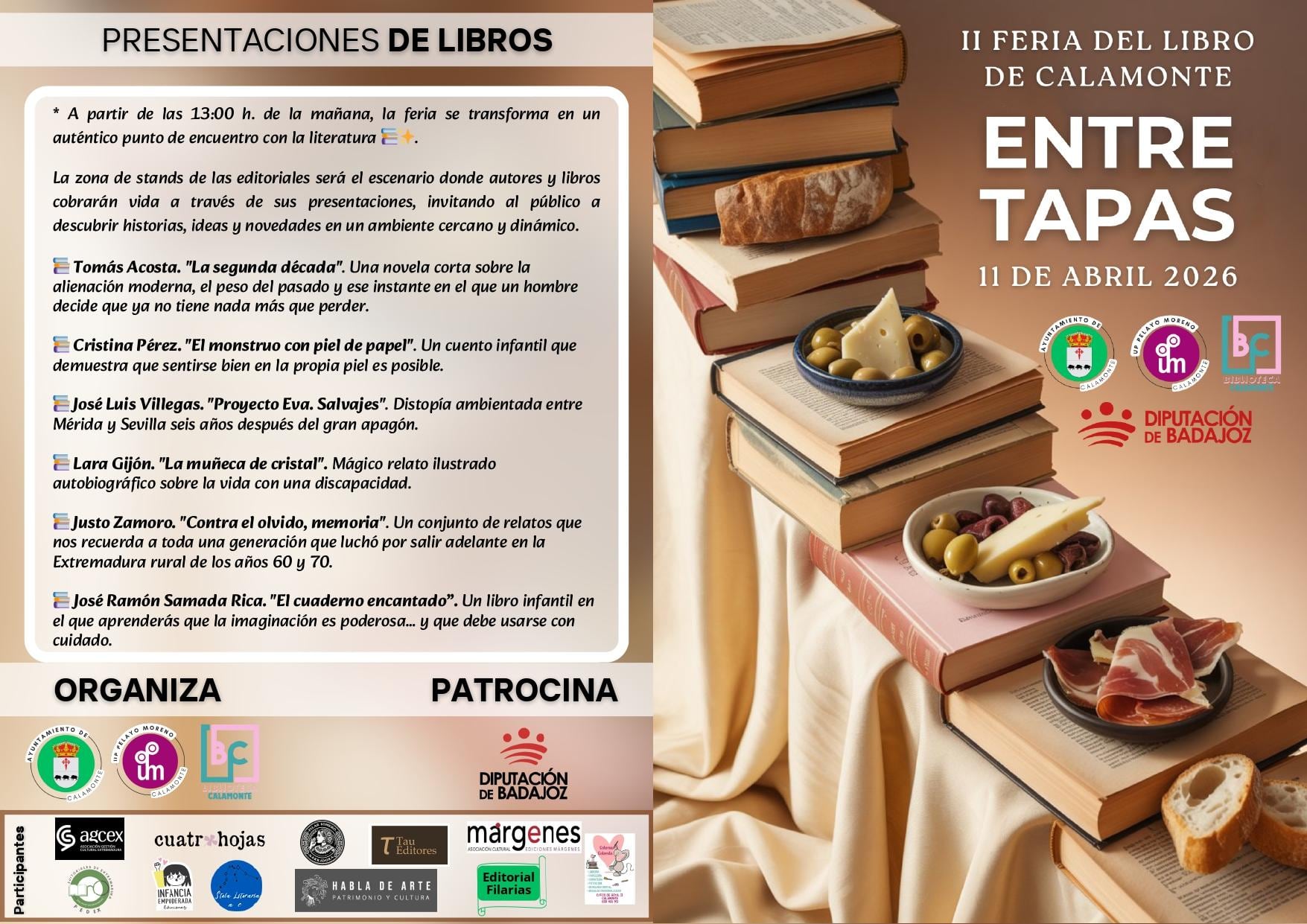 II Feria del Libro de Calamonte 2026