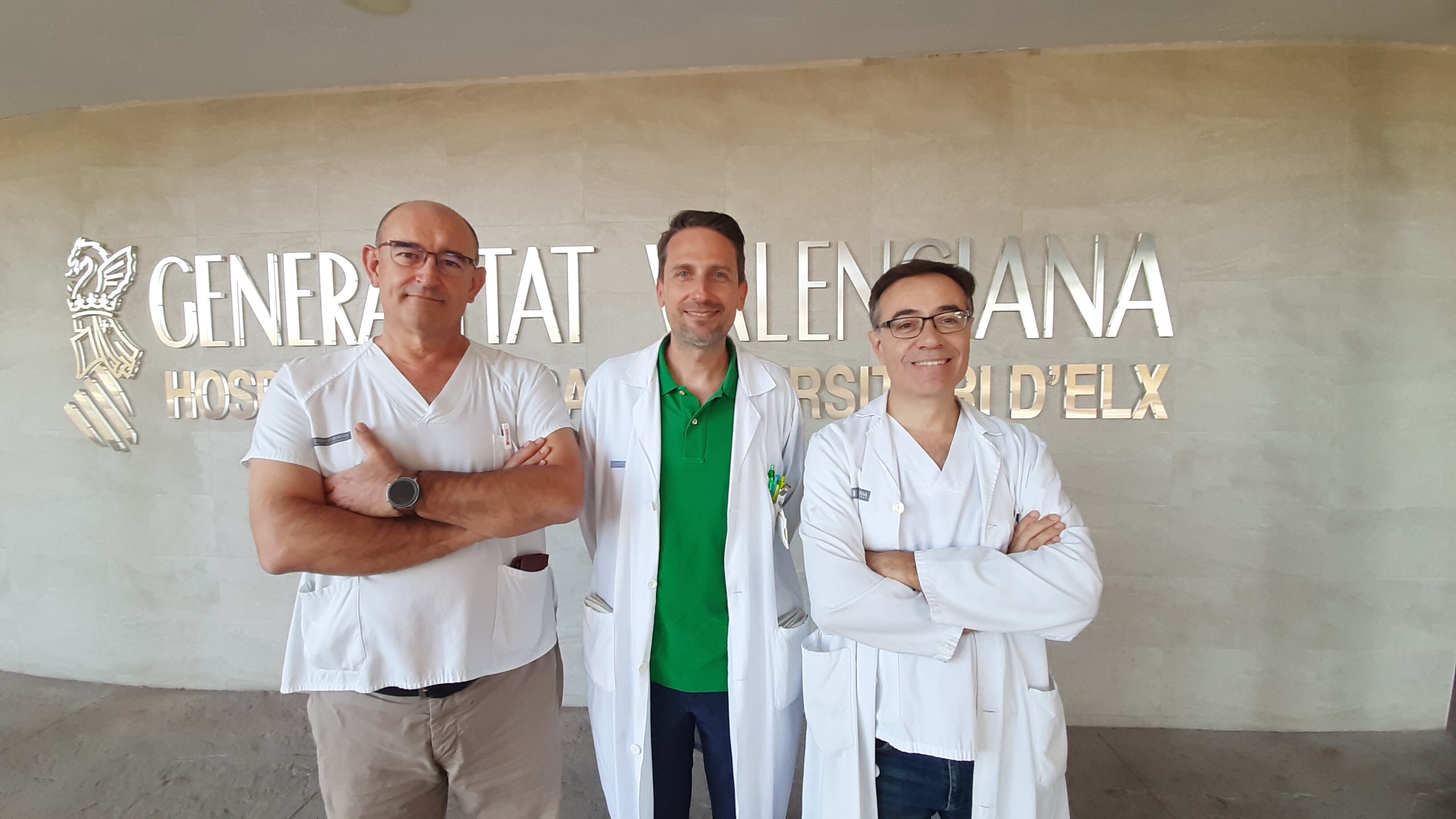 Psiquiatras del Hospital General de Elche participantes en el ensayo clínico