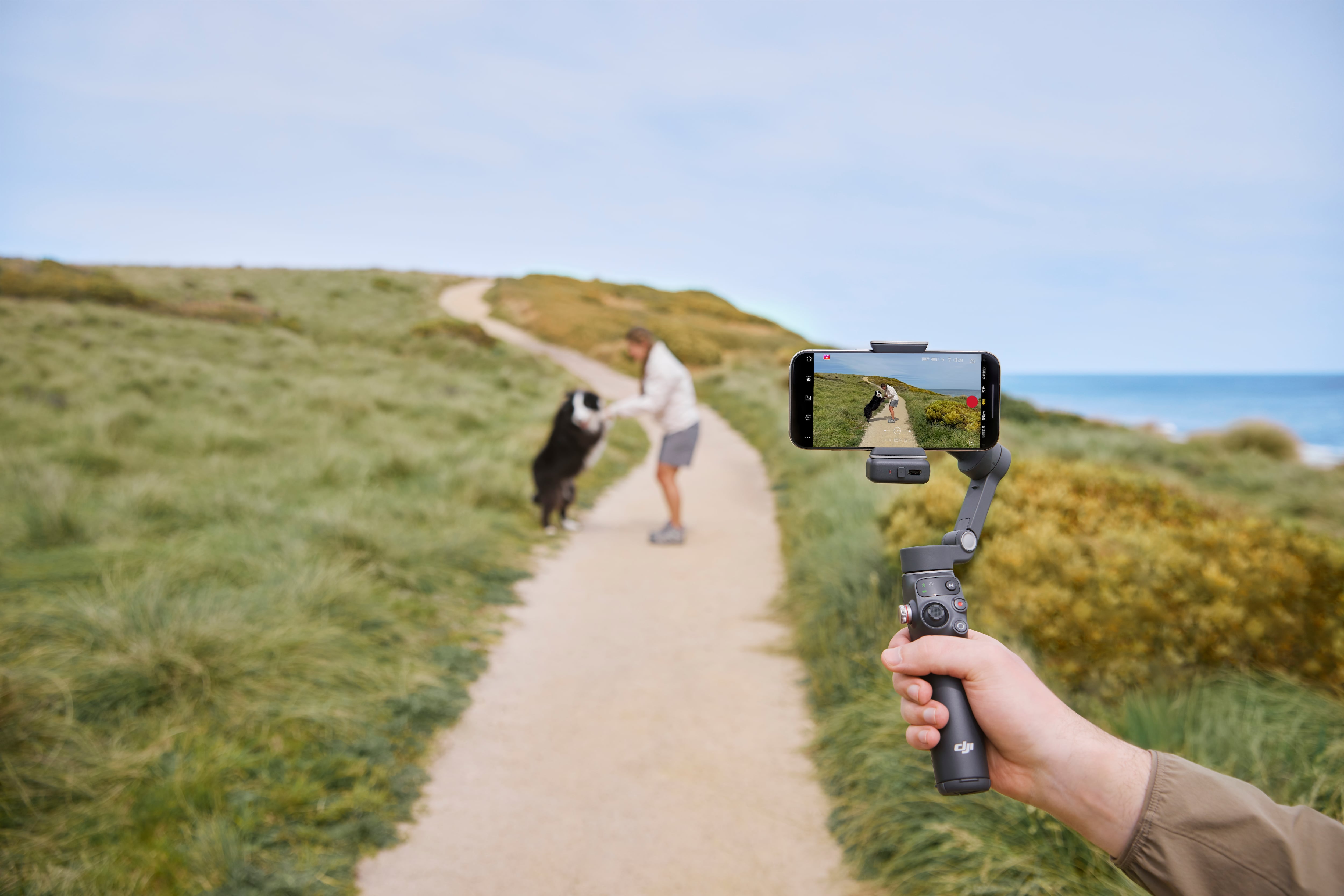 Así es el DJI Osmo Mobile 7P.