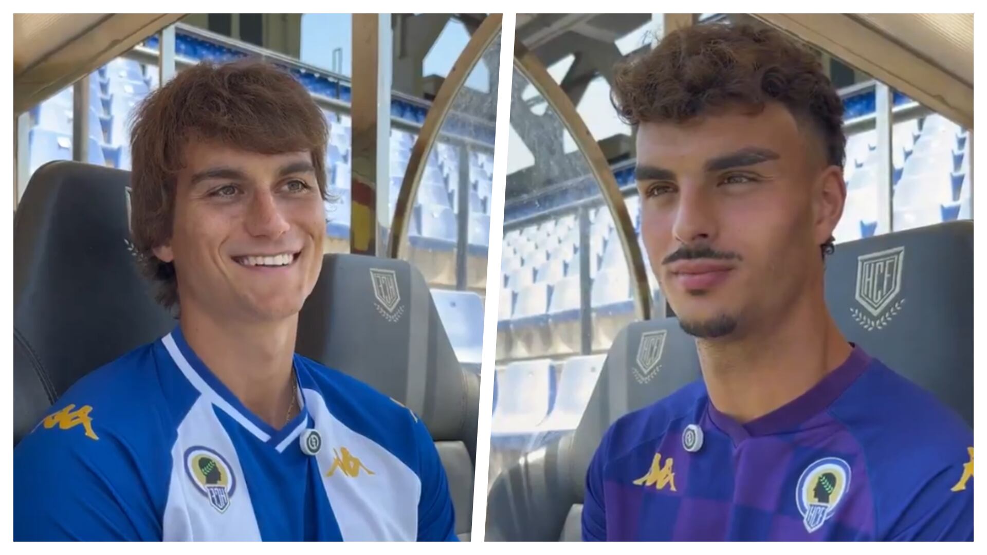 Presentación de Slavy y Adrián Bolo / HCF