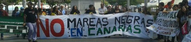 Manifestación por el petróleo y la dignidad