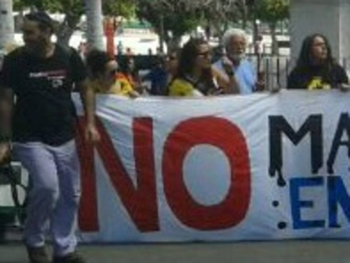 Miles de personas en las 'Marchas por la Dignidad' de Canarias