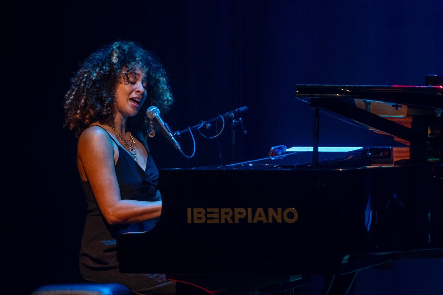 La actuación de Kandace Springs era de las más esperadas de esta 44ª edición del Cartagena Jazz Festival.