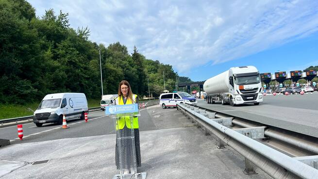 Estibaliz Olabarri, directora de Tráfico, sobre el aumento de desplazamientos