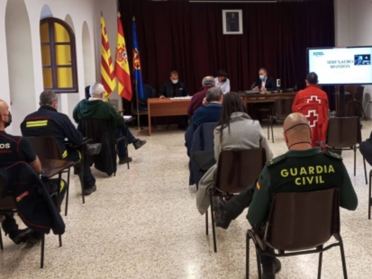 El 112 Aragón coordinará en mayo un simulacro de emergencia química en Monzón