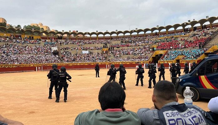 Un momento de la exhibición