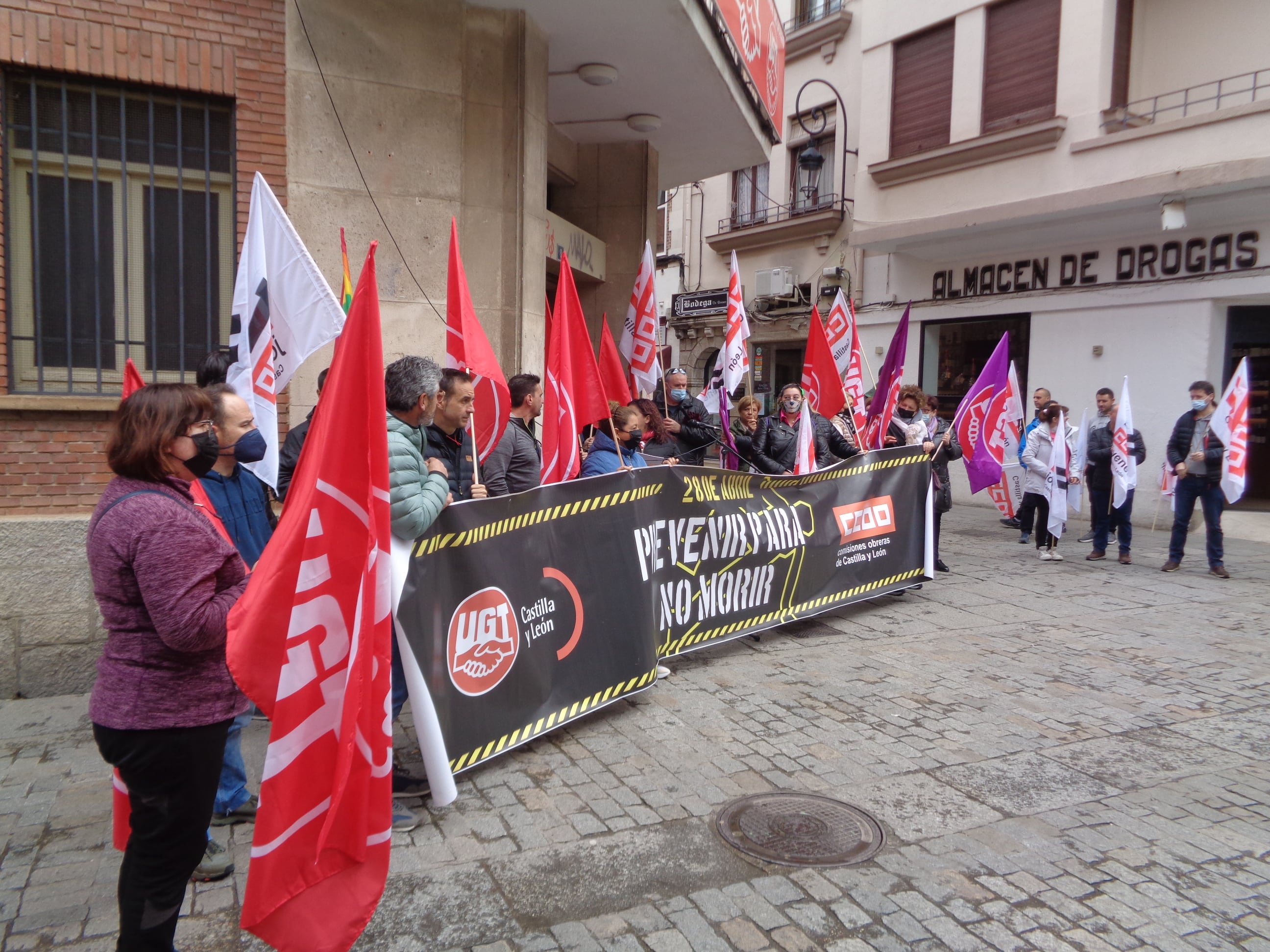 Concentración celebrada este jueves
