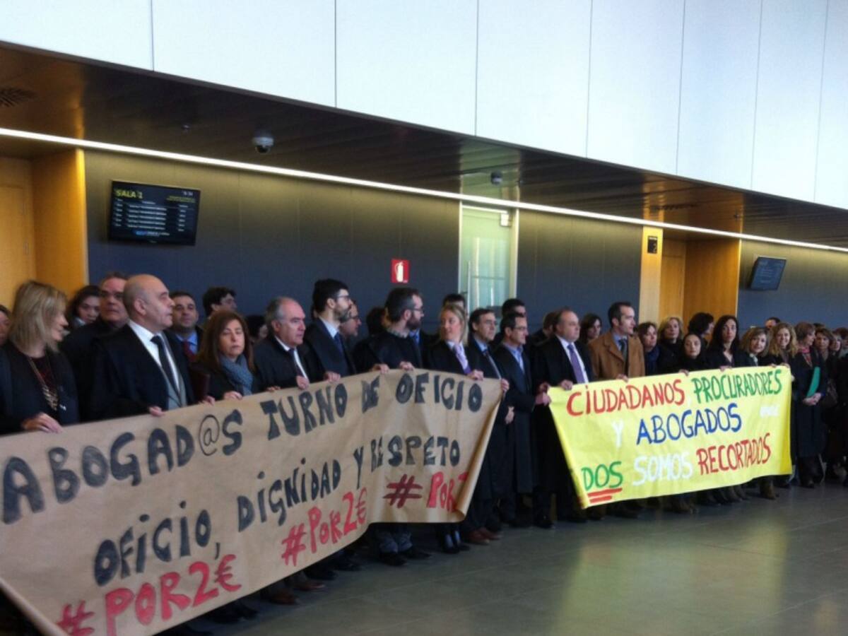 El turno de los abogados de oficio