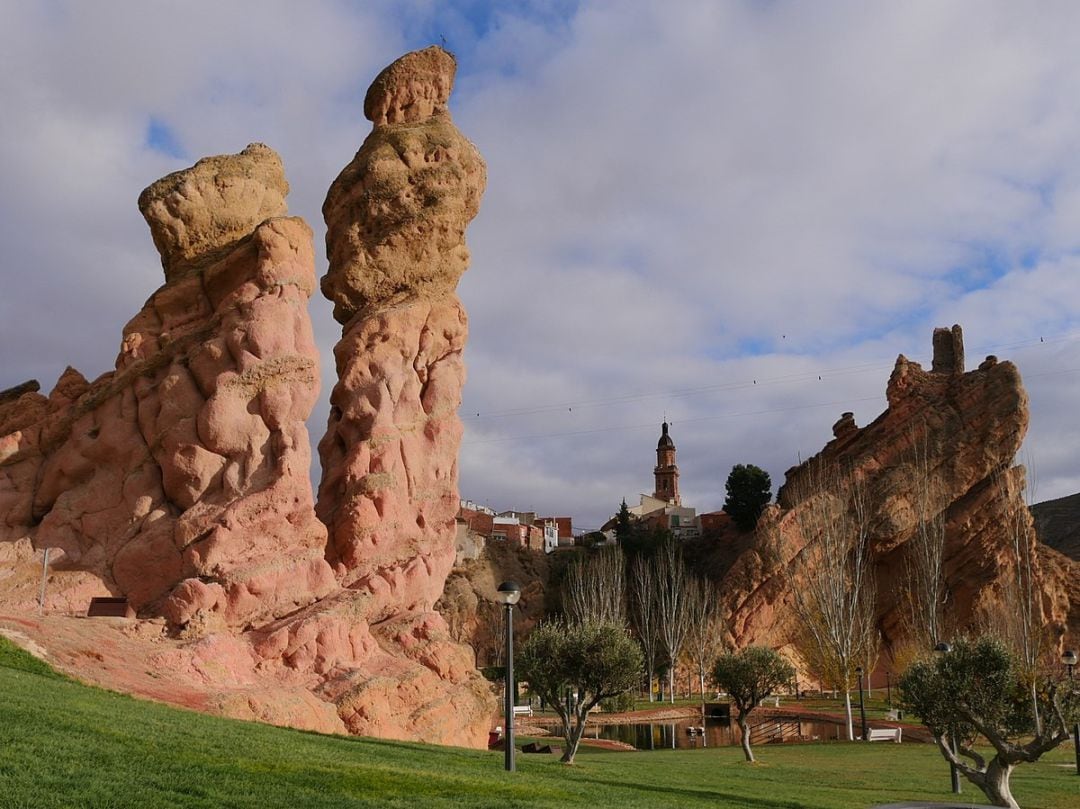 Parque del Picuezo y la Picueza en Autol.