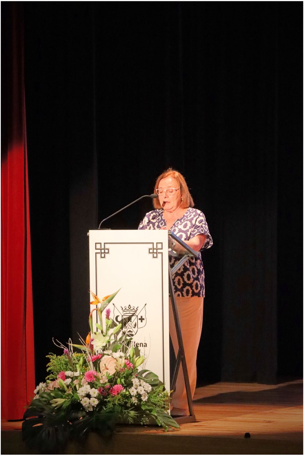 Mari Cruz Rojas, de la Junta Central de fiestas