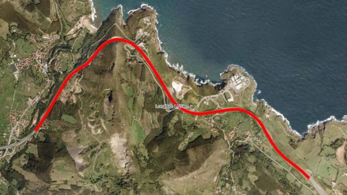 Las obras del túnel de Hoz afectarán al tráfico de la A-8, en Castro Urdiales