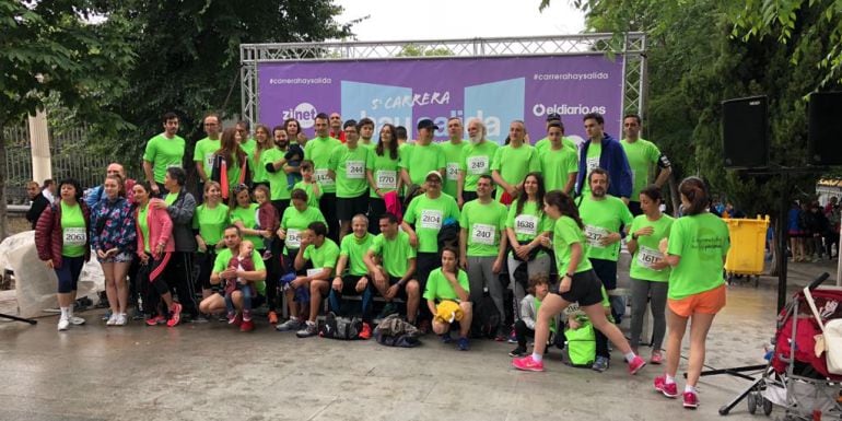 Participantes de la carrera Hay Salida