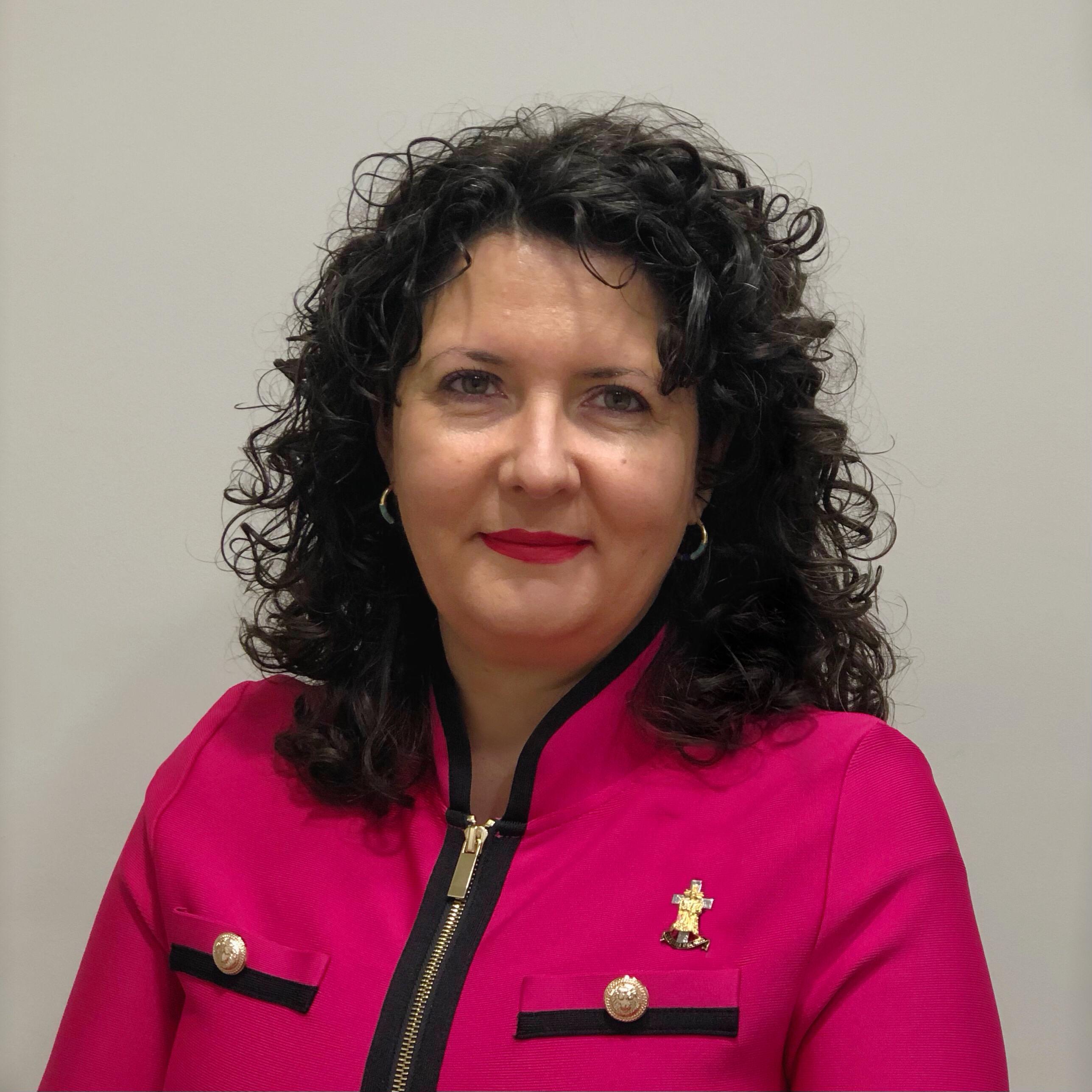 Teresa Lucas, presidenta de la Cofradía