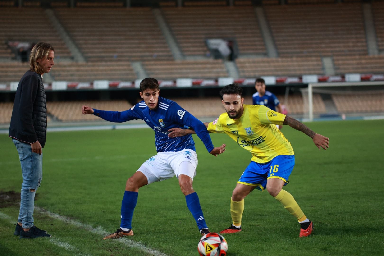 Imagen del partido del Xerez CD ante el Coria