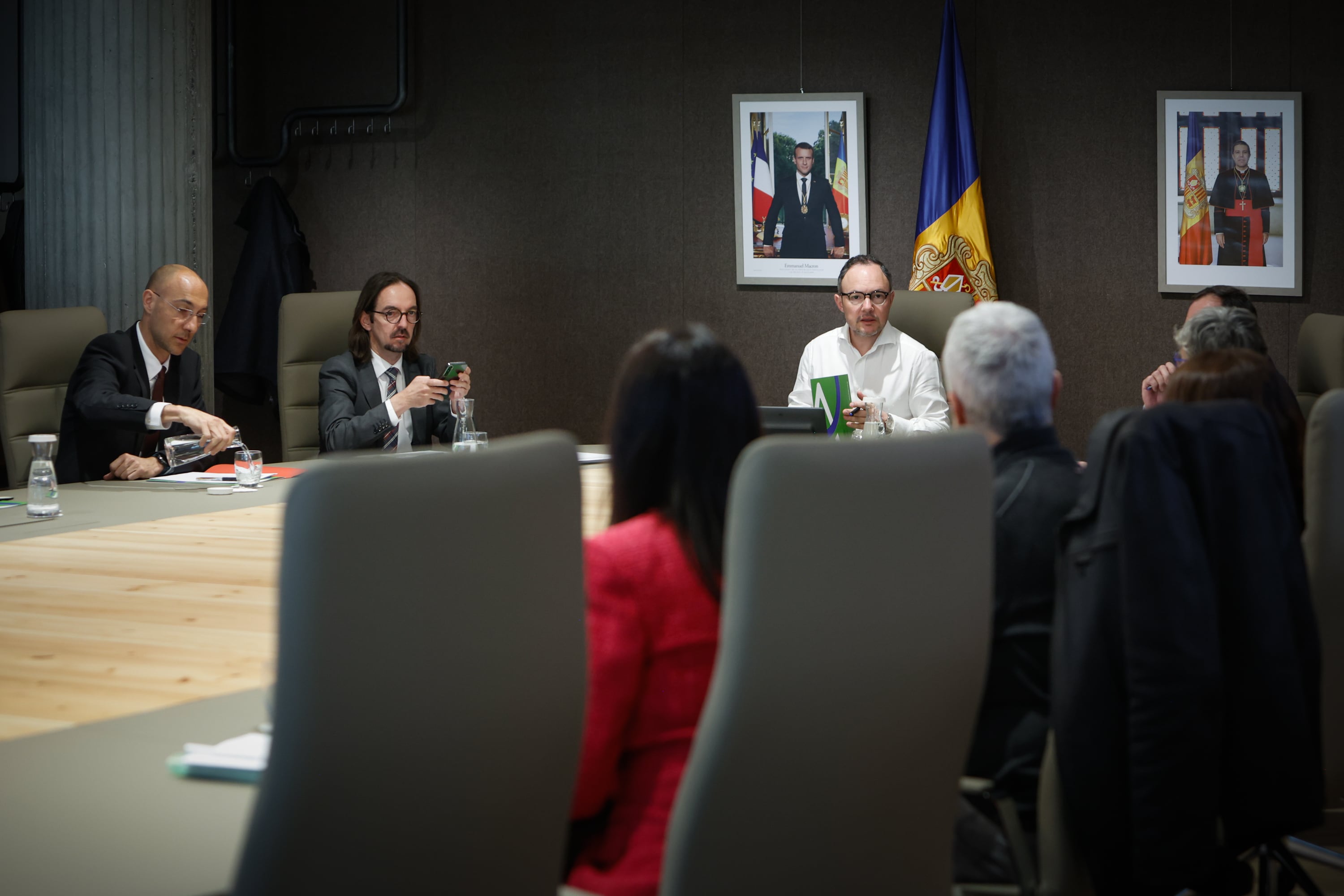 Reunió dels membres del pacte d'Estat per a les relacions amb la UE d'aquest dimecres