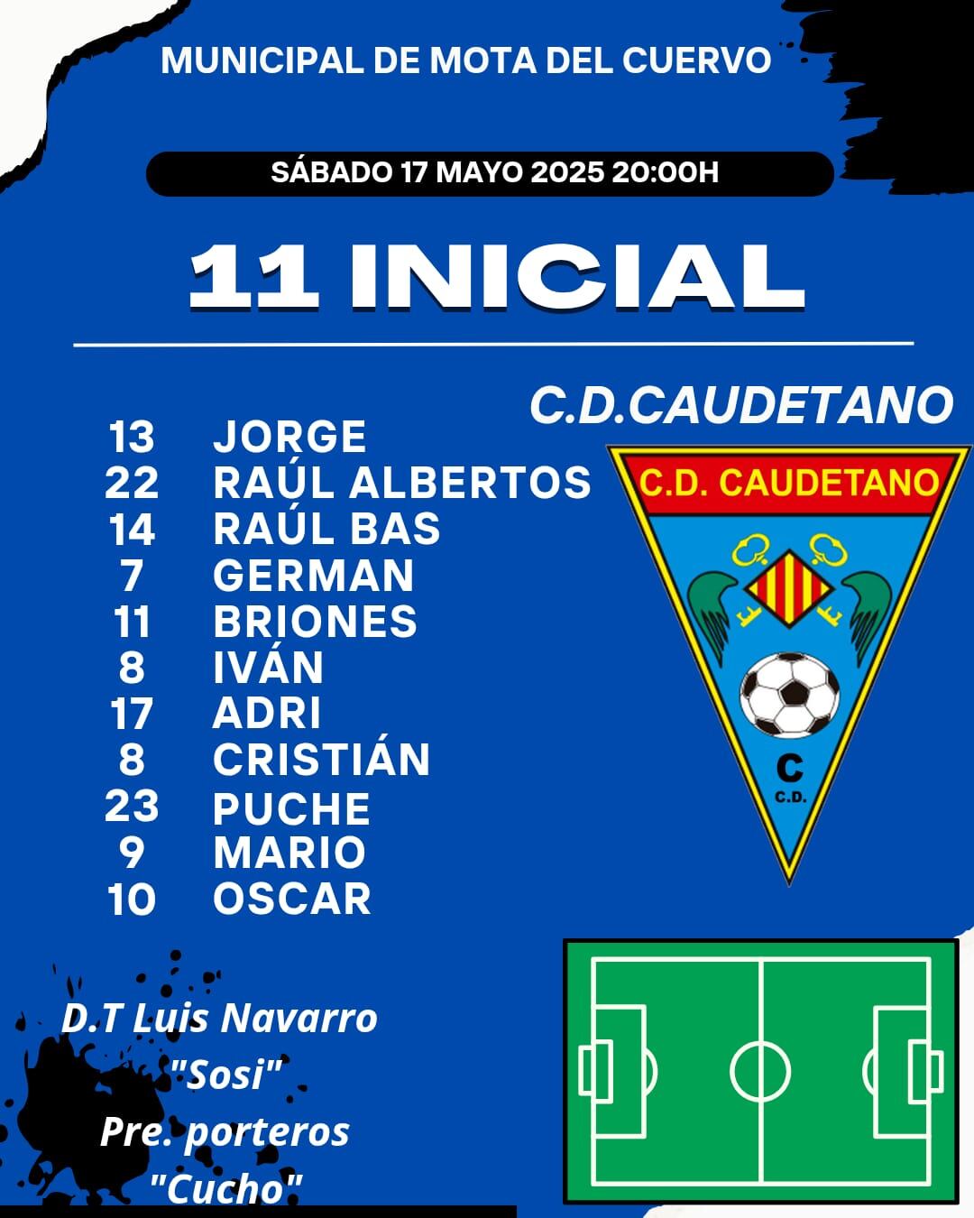 Alineación del Caudetano