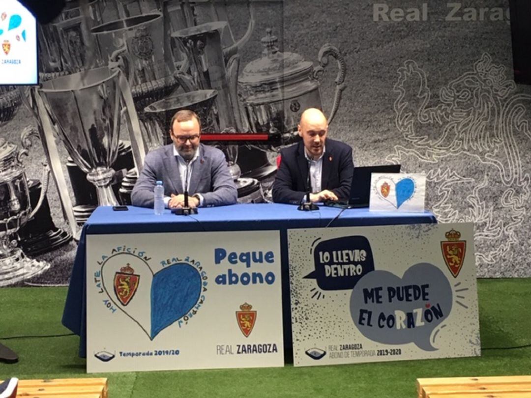 Presentación de la campaña de abonados del Real Zaragoza