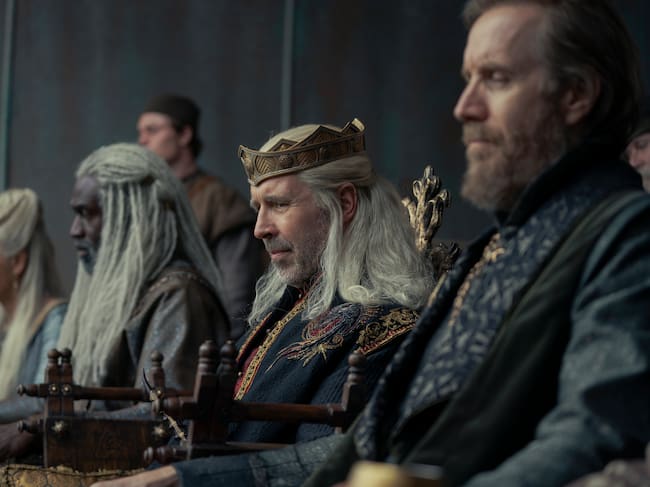 Paddy Considine interpreta a Vinerys I en 'La Casa del Dragón' / HBO Max