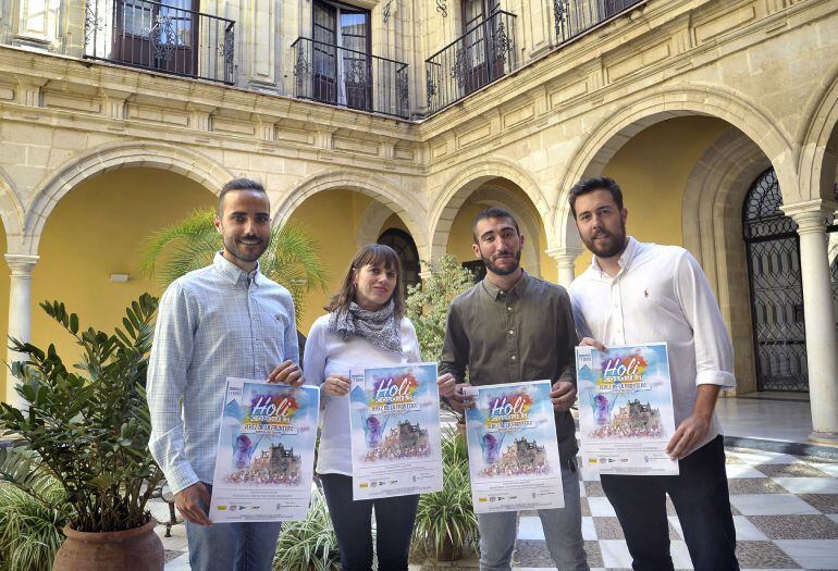 Presentación del cartel de la prueba en el Ayuntamiento de Jerez