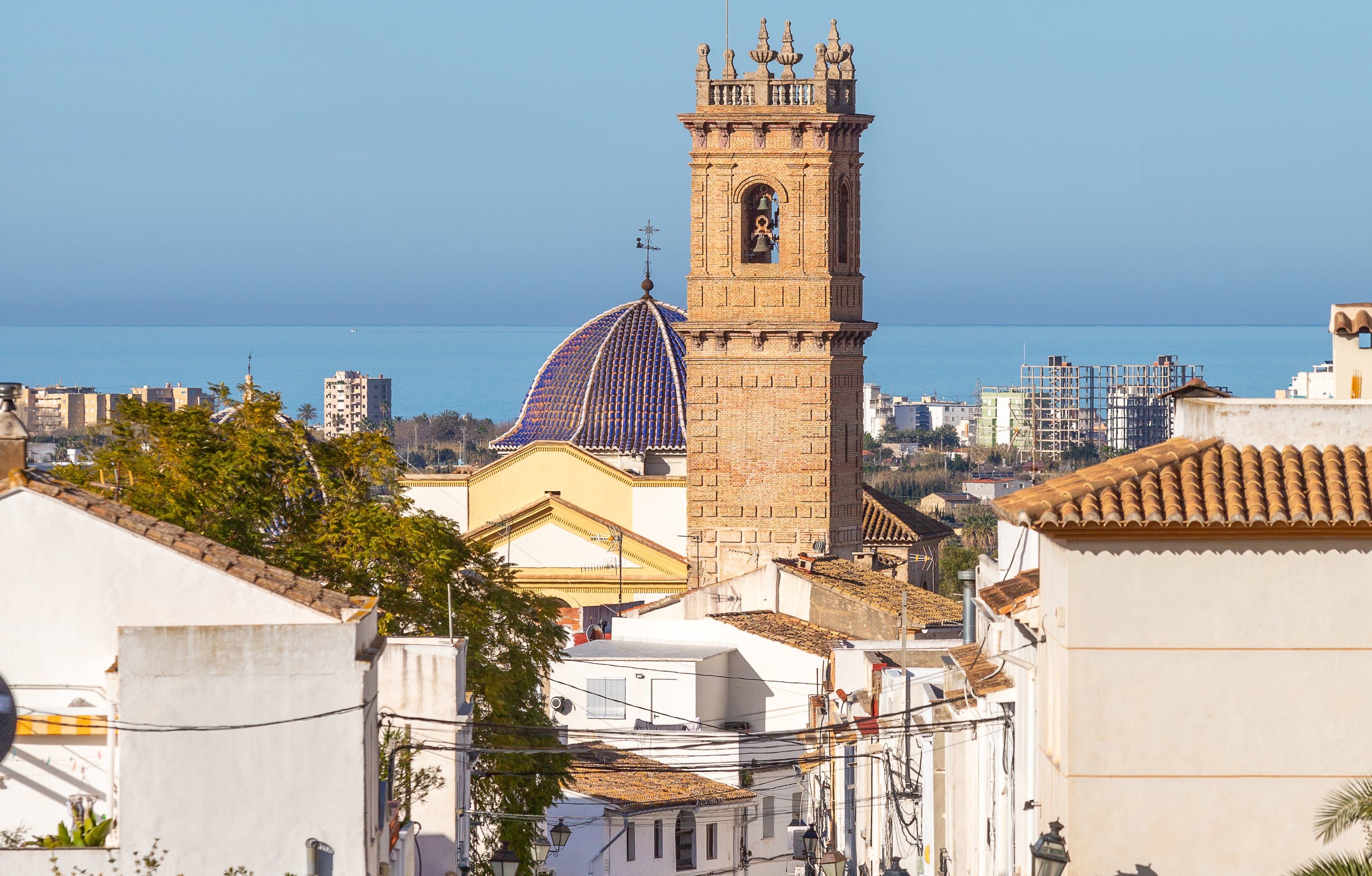 Casco antiguo de Oliva.