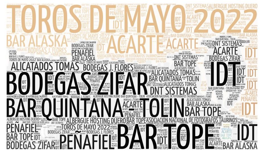 Los colaboradores de los Toros de Mayo 2022