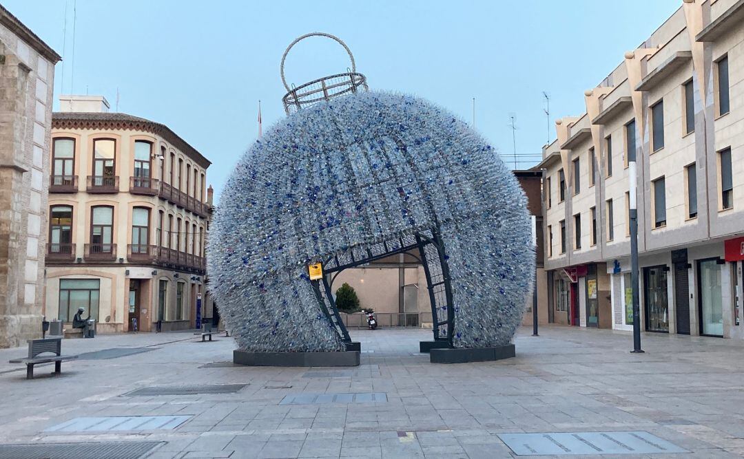 Imagen de la bola de navidad este 2 de marzo 2021