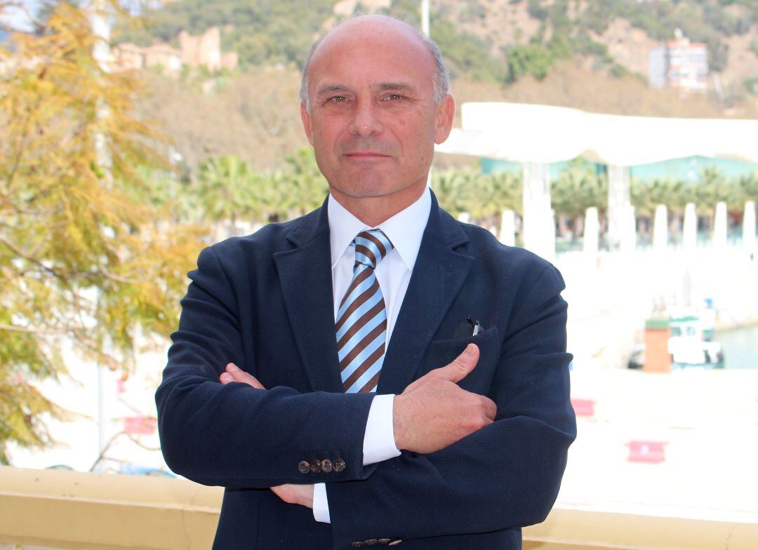 Rubio en una reciente imagen en el Puerto de Málaga