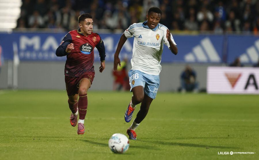 Ale Gomes debutó con la camiseta del Real Zaragoza