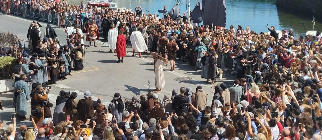 Pasión Viviente en Castro Urdiales 2023.