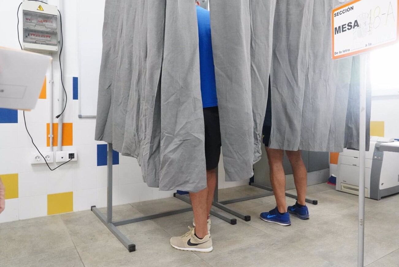 Votaciones en las elecciones del 23J