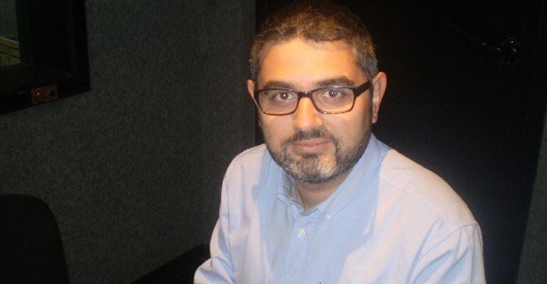 Rafael Sánchez Acera, portavoz PSOE Alcobendas en los estudios de SER Madrid Norte