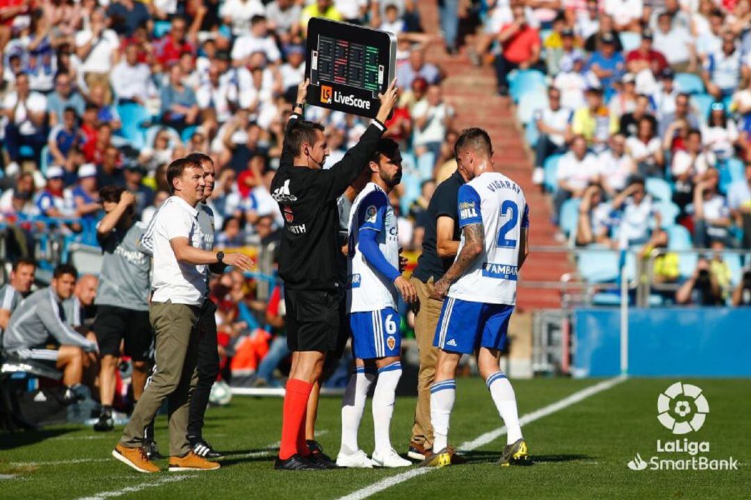 Guitián debutó en Liga el pasado domingo