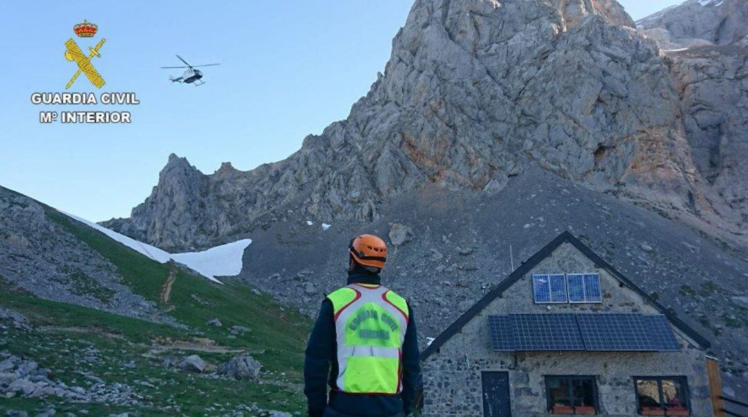 El Greim retomó las labores de búsqueda a primera hora de la mañana