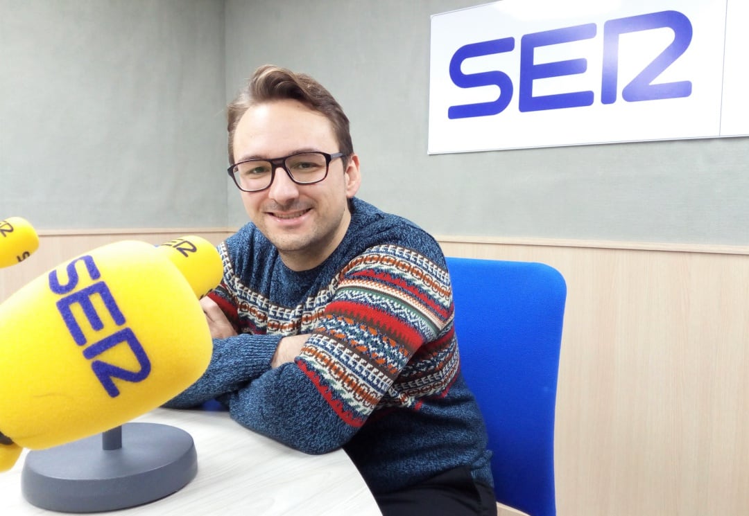 Adrian Iñíguez, socio fundador de GoDreams, en Radio Elda