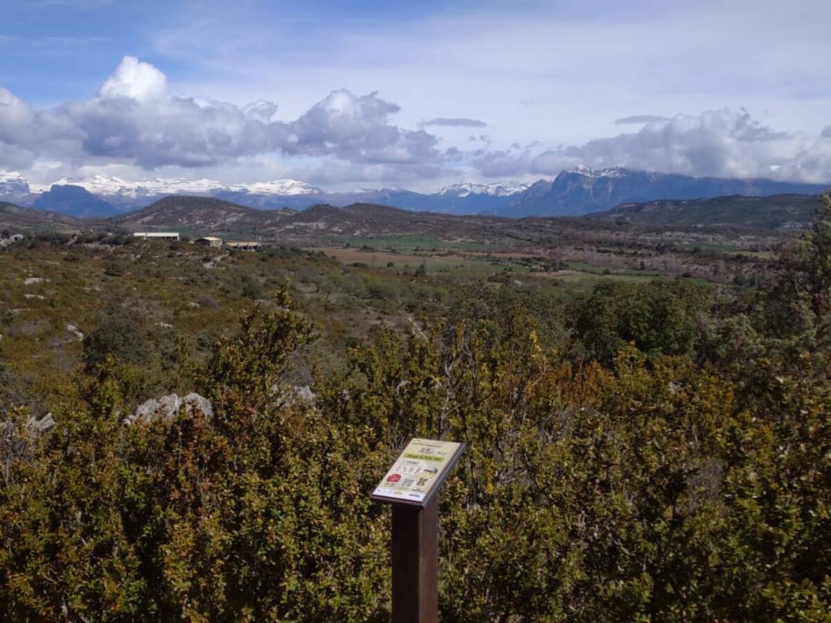 Sobrarbe estrena una ruta interactiva a los abrigos de arte rupestre de Peña Miel