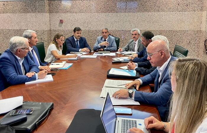 Reunión de hoy en el Puerto de Algeciras