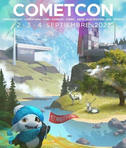 Cartel oficial CometCon 2022